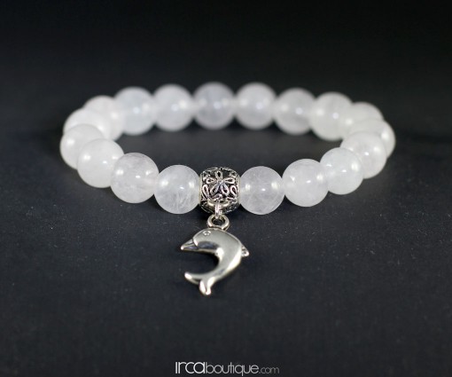 Bracelet_PinkQuartz_Dolphin_Front_2