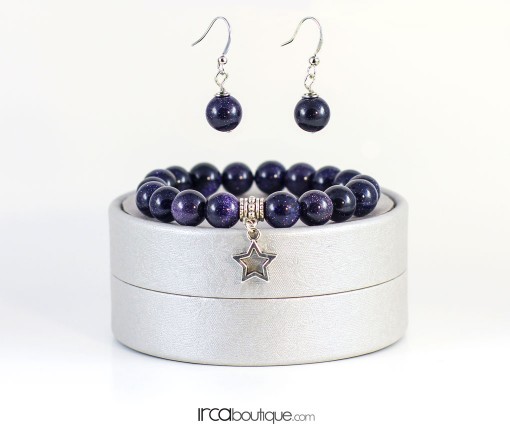 Galaxy_BlueGoldstone_Earrings_front